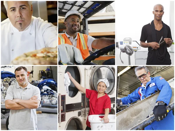 People with different occupations — Stock Photo, Image