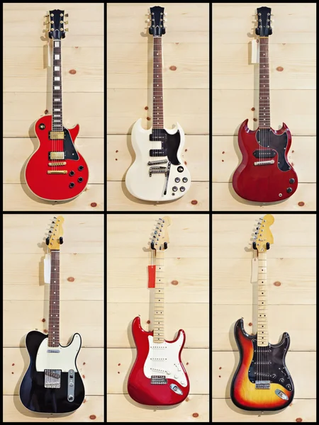 Various guitars — Stock Photo, Image