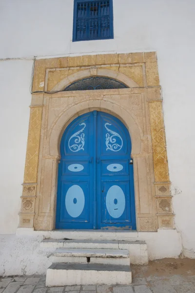 Local door of traditional home — Stock Photo, Image