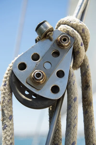 Bloqueio do barco e atacar — Fotografia de Stock