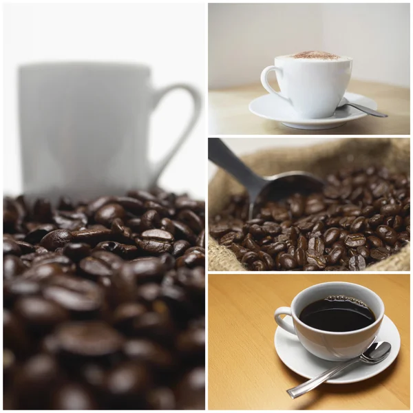 Coffee and beans — Stock Photo, Image