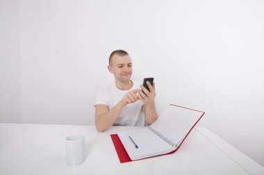 işadamı metin mesajlaşma