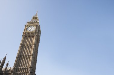 Açık gökyüzü karşı Big Ben