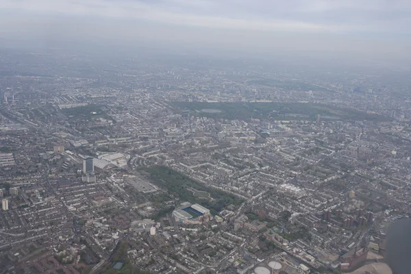 Flygfoto över stadsbilden — Stockfoto
