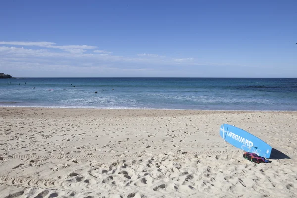 Tanda penjaga pantai di Bondi Beach — Stok Foto