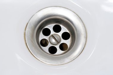 Beyaz temiz lavabo