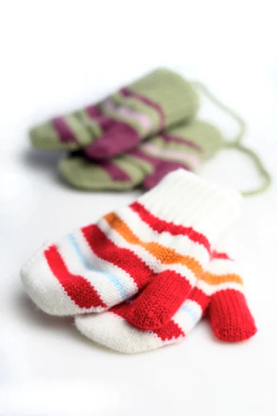 Little Baby's mittens — Stock Photo, Image