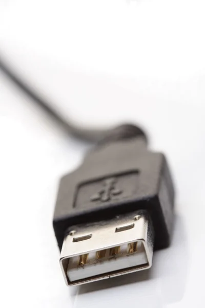Black USB cable — Stock Photo, Image