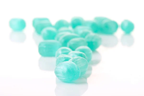 Dolci caramelle blu — Foto Stock