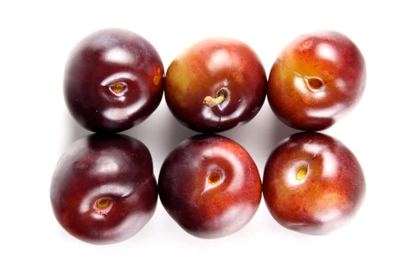 Ripe sweet plums — Stock Photo, Image