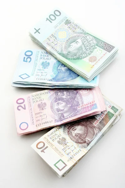 Polish money - zloty — Stock Photo, Image