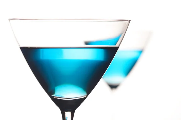Синій Кюрасао напої — стокове фото