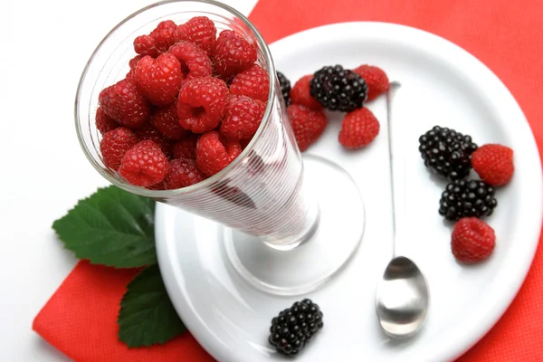 Tasty Raspberry dessert — Stock Photo, Image