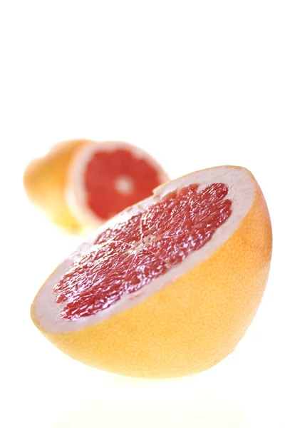 Šťavnaté plátky grapefruitů — Stock fotografie