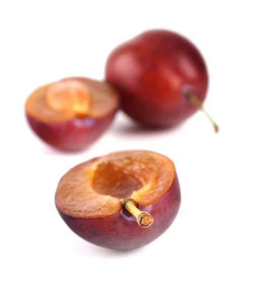 Fresh sweet plums — Stock Photo, Image