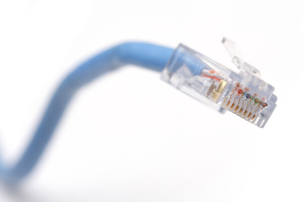Blue Network cable