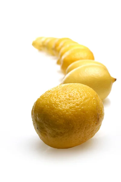 Yellow  juicy lemons — Stock Photo, Image