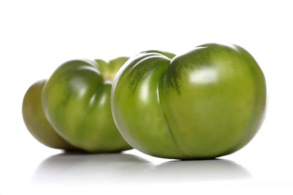 Gröna mogna tomater — Stockfoto