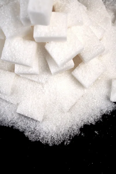 White Lump sugar — Stock Photo, Image