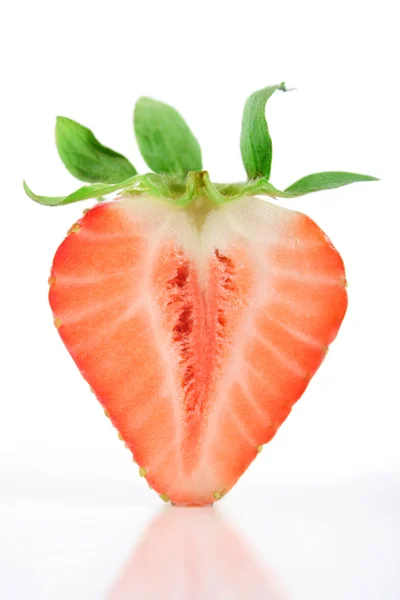 Červené zralé jahody — Stock fotografie