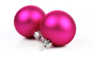 Pembe Sunni Noel baubles