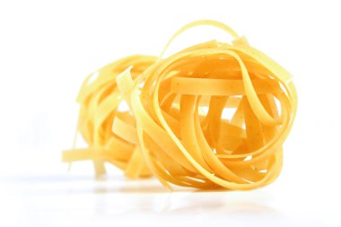 İtalyan tagliatelle makarnası.