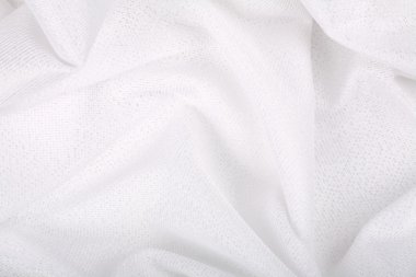 Beyaz kumaş dokusu