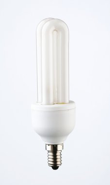 Energy saver light bulb clipart
