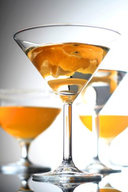 martini gözlük içecekler