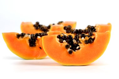 Turuncu olgun papaya