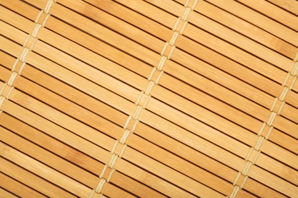 Asian Wooden Mat — Stock Photo, Image