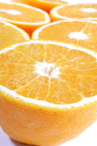 Färska mogna apelsiner — Stockfoto