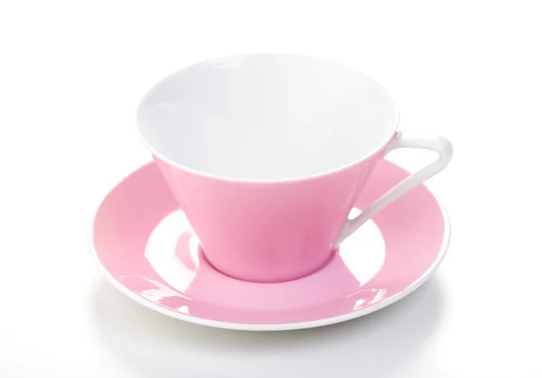 핑크 빈 컵 — 스톡 사진