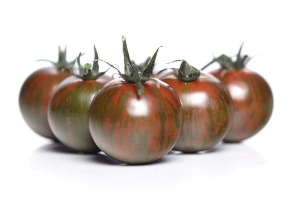 fresh black tomatoes