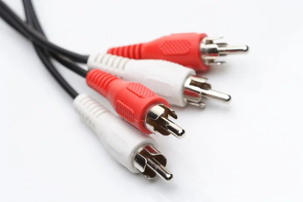 Audio and video cables — Stock Photo, Image