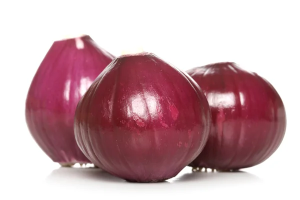 Ripe Red onions — Stock Photo, Image