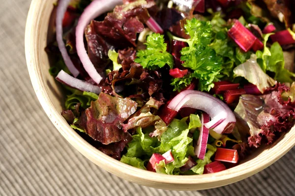 Fresh spring salad — Stock Photo, Image