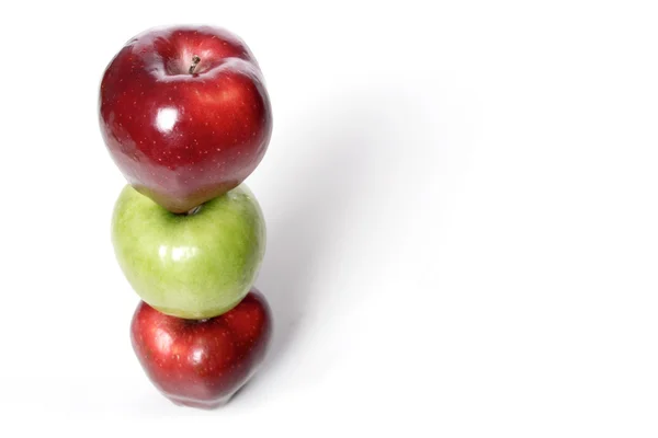 Red and green apples — Stock Photo, Image