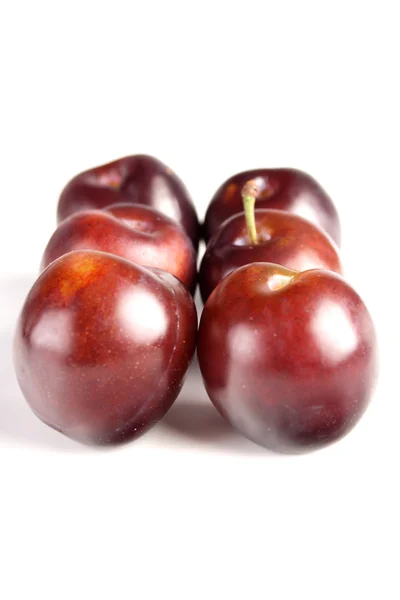 Ripe sweet plums — Stock Photo, Image