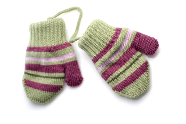 Little Baby's mittens — Stock Photo, Image