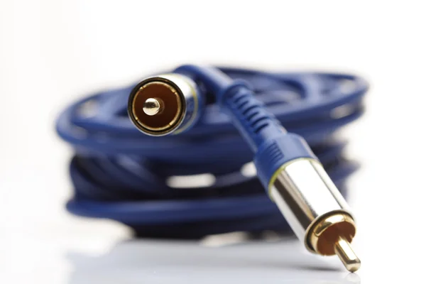 Audio and video cables — Stock Photo, Image