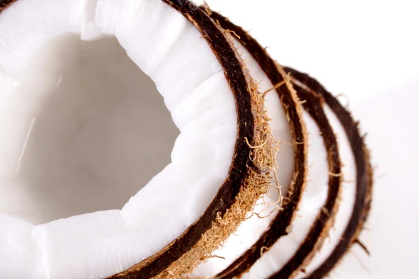 茶色のココナッツの殻 — ストック写真