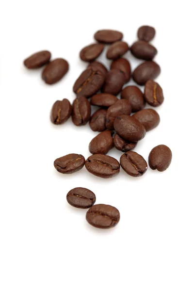 Graines de café torréfiées — Photo