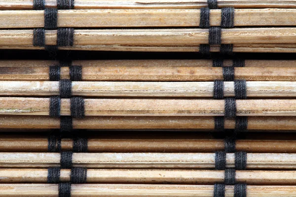 Estera de madera marrón —  Fotos de Stock