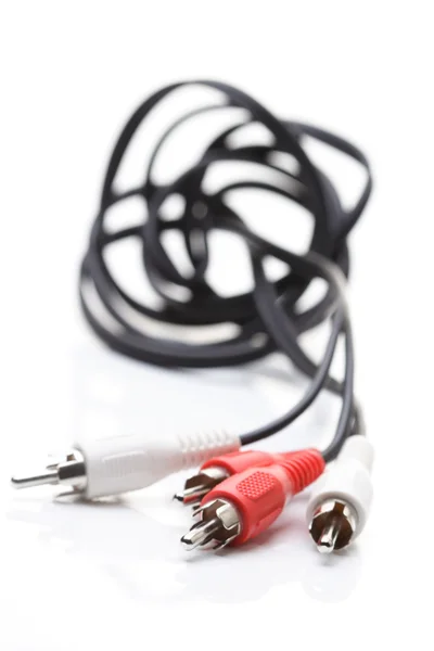 Audio and video cables — Stock Photo, Image