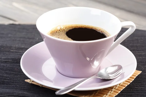 Tazza bianca di caffè — Foto Stock