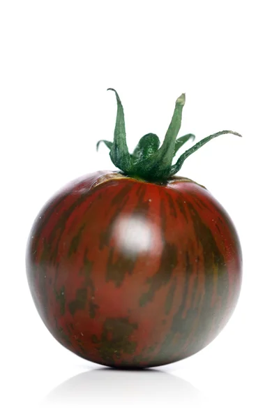 Reife schwarze Tomate — Stockfoto