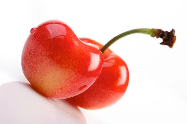 Fresh ripe Cherries — Stock Photo, Image