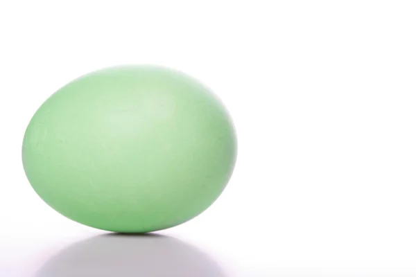Grön påsk ägg — Stockfoto