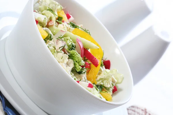 Fresh spring salad — Stock Photo, Image